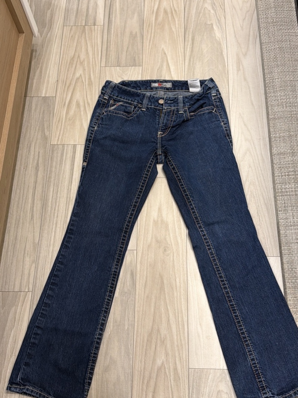 Ariat Dark Indigo Wide-Leg Jeans